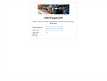 Tablet Screenshot of citraniaga.com
